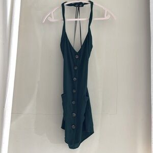 reformation Bardot mini dress